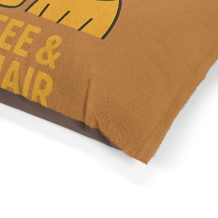 Pet Bed — "Mompawsible" Coffee & Dog Hair Cute Dog Mom Pillow Bed