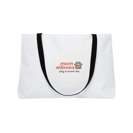 Weekender Tote Bag — Mom Pawsible Pet Mom Tote (Pet Merch & Gifts)
