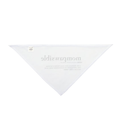 Mompawsible Pet Bandana – Cute Dog Accessory for Pet Lovers, Personalized Gift for Pets, Dog Party Wear, Everyday Casual Style