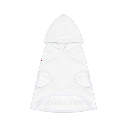 Pet Hoodie — “Wish You a Meowy Christmas” Cat Hoodie (Mompausible Holiday Pet Sweater)