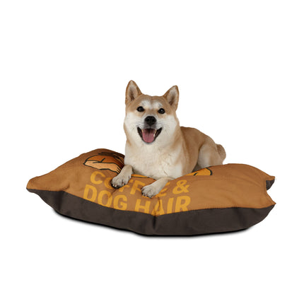 Pet Bed — "Mompawsible" Coffee & Dog Hair Cute Dog Mom Pillow Bed