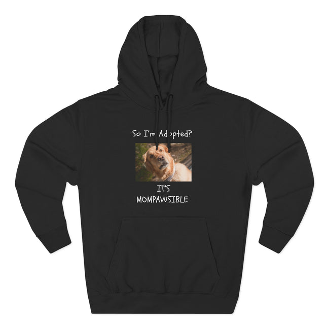 Adopted Pet Fleece Hoodie | Cozy Dog Lover Sweatshirt | Funny Pet Adoption Gift | Animal Rescue Hoodie | Comfortable Everyday Wear | [...]